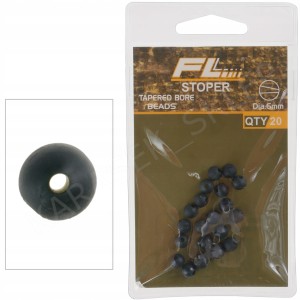 Koralik zderzakowy 6 mm zielony