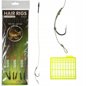 Przypony włosowe hak nr 6