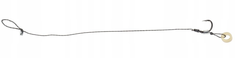 FL haczyki 10 z przyponem do Method Feeder gumka plecionka