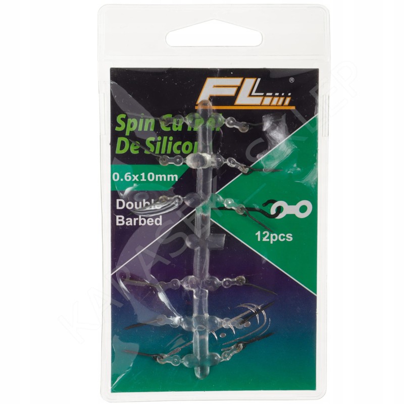 FL igły 10 mm z łącznikiem silikonowym