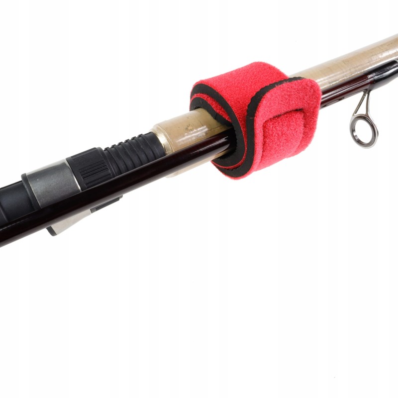 Miracle Fish rzep neoprenowy czerwony opaska 24 cm