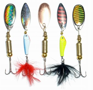 Obrotówki 13 g rozmiar 4 + pudełko