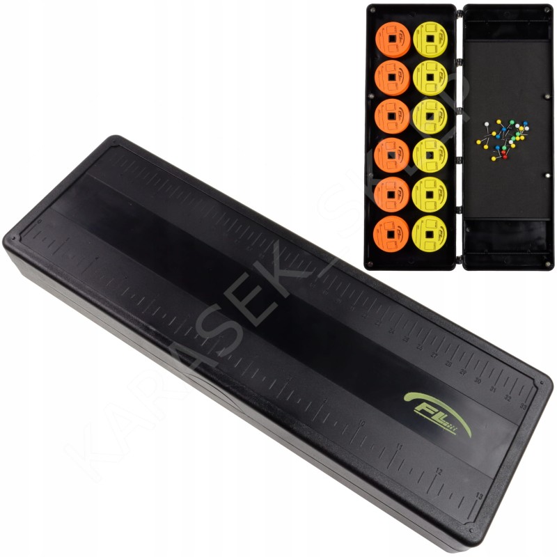 FL pudełko na przypony karpiowe Method Feeder ze szpulami EVA