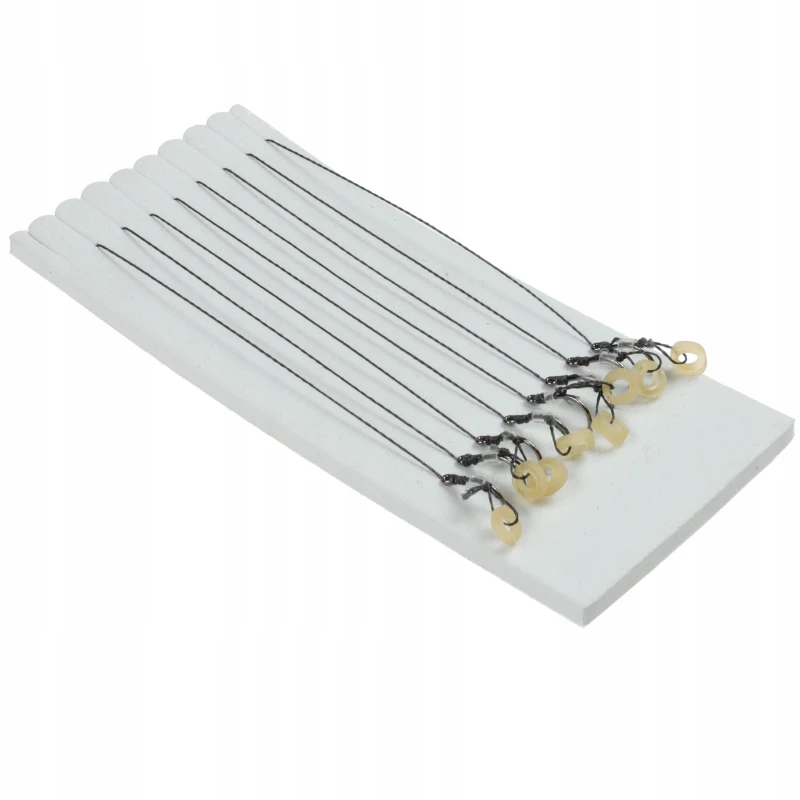 FL haczyki 6 z przyponem do Method Feeder gumka plecionka