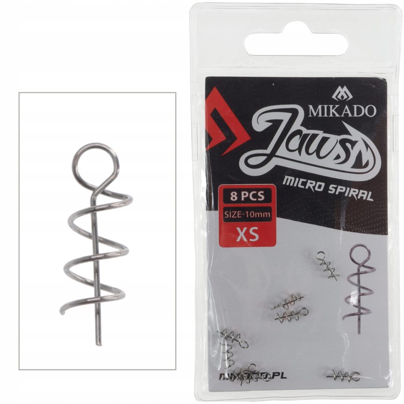 Mikado wkręty MICRO SPIRAL rozmiar XS 10 mm