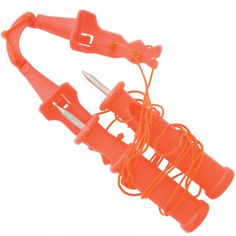 Mikado zestaw asekuracyjny ratunkowy podlodowy kolce na lód