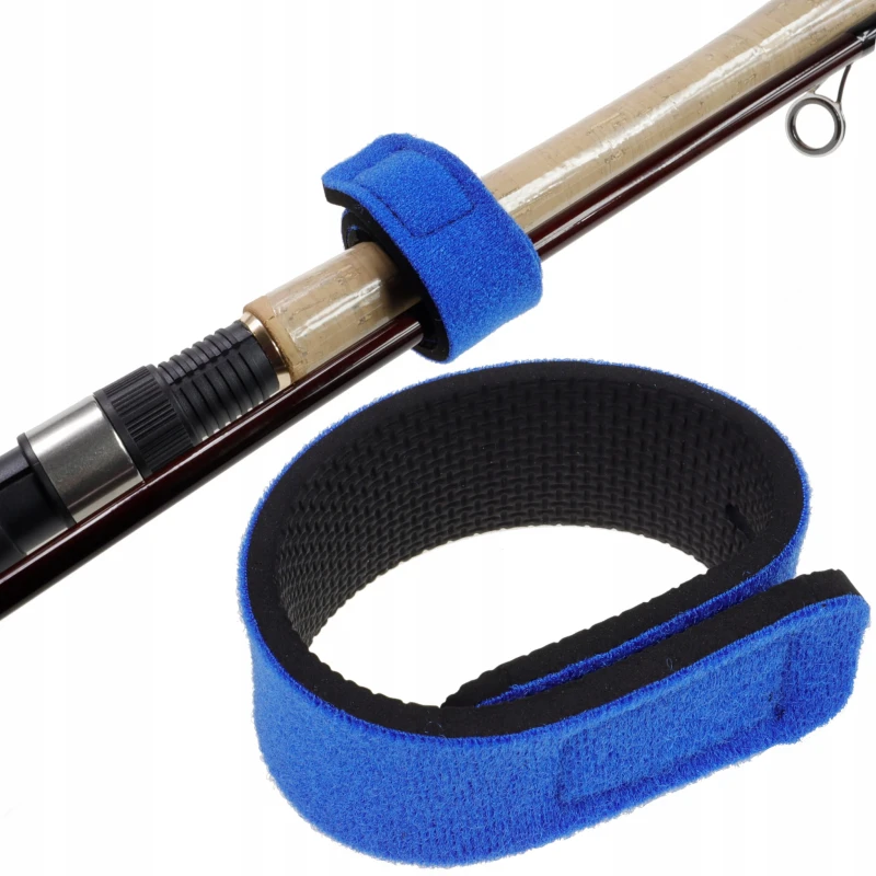 Miracle Fish rzep neoprenowy niebieski opaska 24 cm