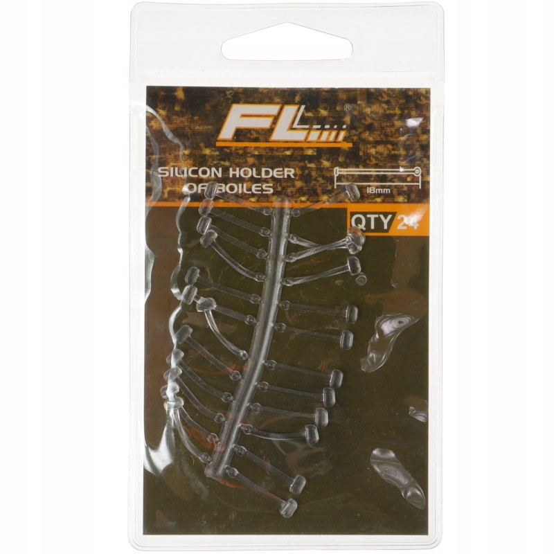 FL silikonowy włos 18 mm stoper do kulek pelletu