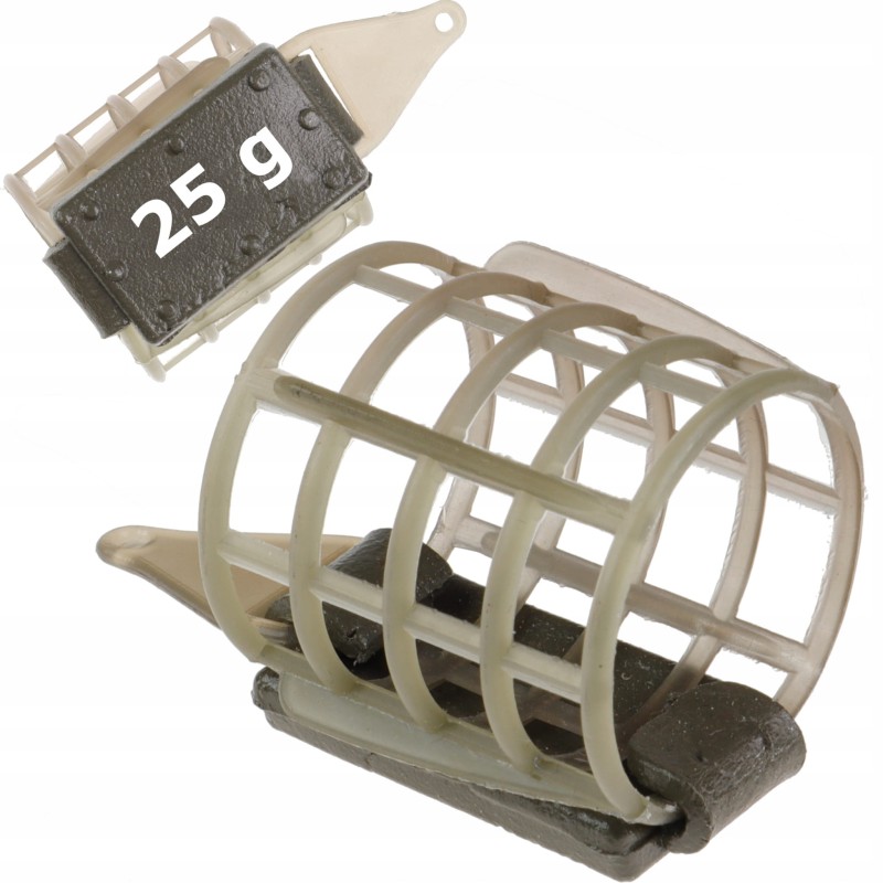 ZHIBO koszyczek zanętowy 25 g okrągły feeder