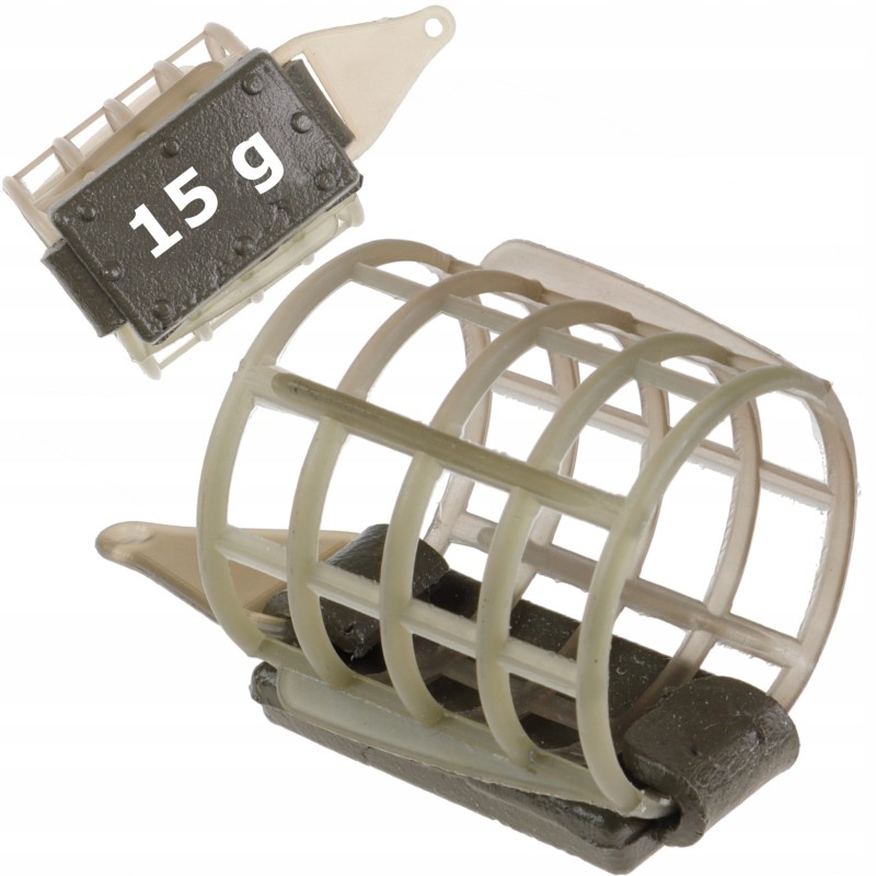 ZHIBO koszyczek zanętowy 15 g okrągły feeder
