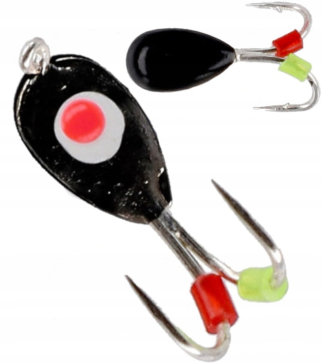 Mikado mormyszka wolframowa 13 mm / 4,0 g żuczek przynęta podlodowa