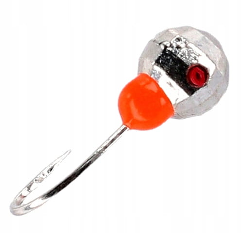 Mikado mormyszka wolframowa 8 mm / 0,25 g disco srebrna