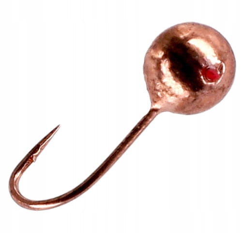 Mikado mormyszka wolframowa 9 mm / 0,4 g miedziana