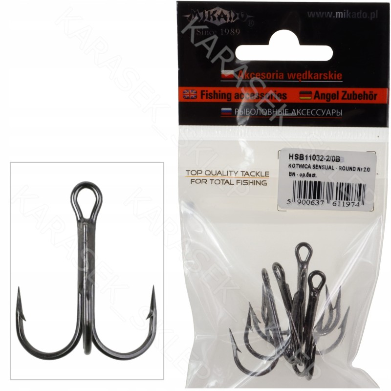 Mikado kotwica potrójna 2/0 Sensual