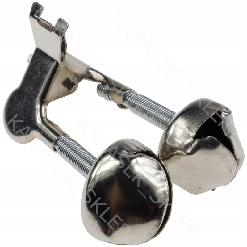 Dzwoneczek z żabką metal do feeder a