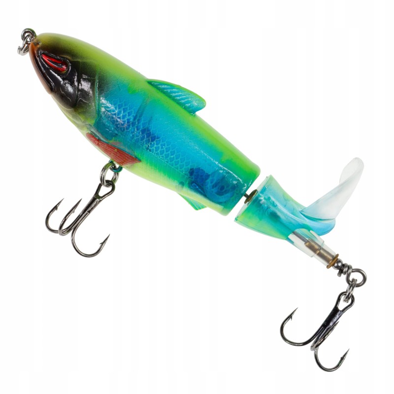 Miracle Fish wobler Popper Flopper zestaw 5 sztuk + pudełko