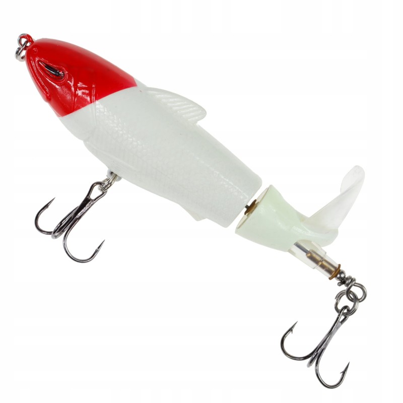 Miracle Fish wobler Popper Flopper zestaw 5 sztuk + pudełko