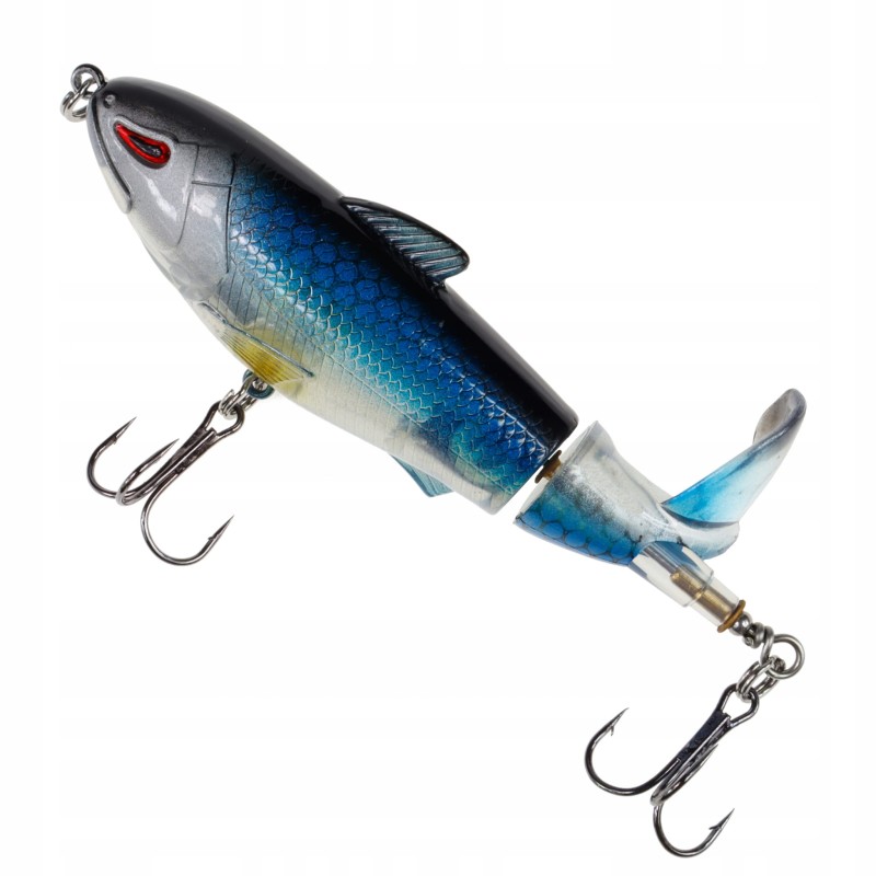 Miracle Fish wobler Popper Flopper zestaw 5 sztuk + pudełko