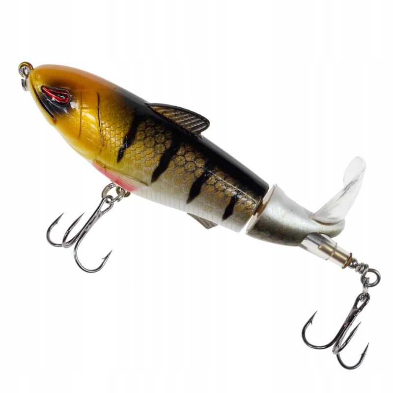 Miracle Fish wobler Popper Flopper zestaw 5 sztuk + pudełko