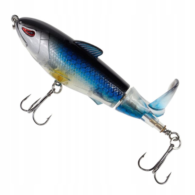 Miracle Fish wobler Popper Flopper zestaw 5 sztuk + pudełko