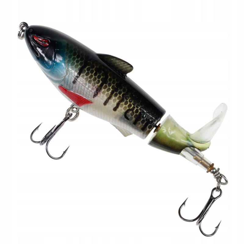 Miracle Fish wobler Popper Flopper zestaw 5 sztuk + pudełko