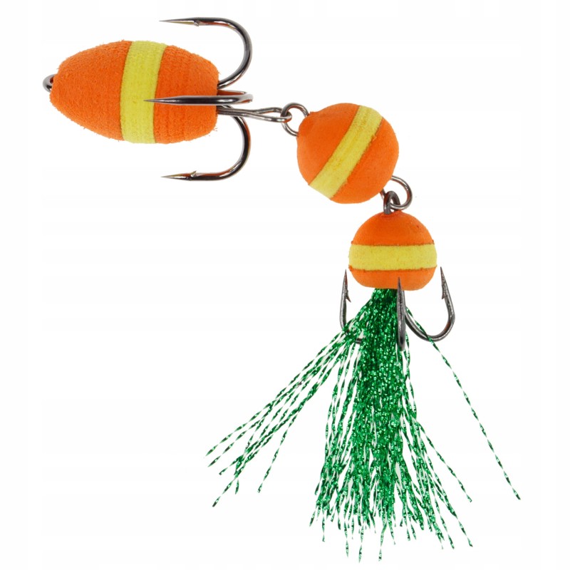 Mandula 9 cm bałwanek 3 części 2 kotwice chwost