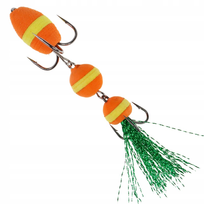 Mandula 9 cm bałwanek 3 części 2 kotwice chwost