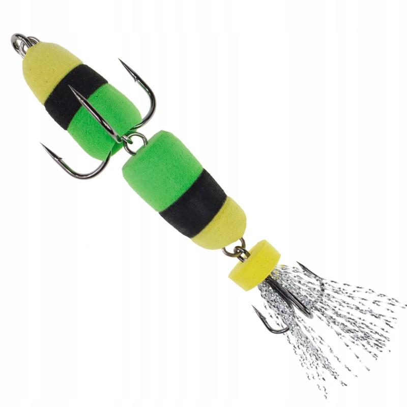 Mandula 9,5 cm bałwanek 3 części 2 kotwice chwost