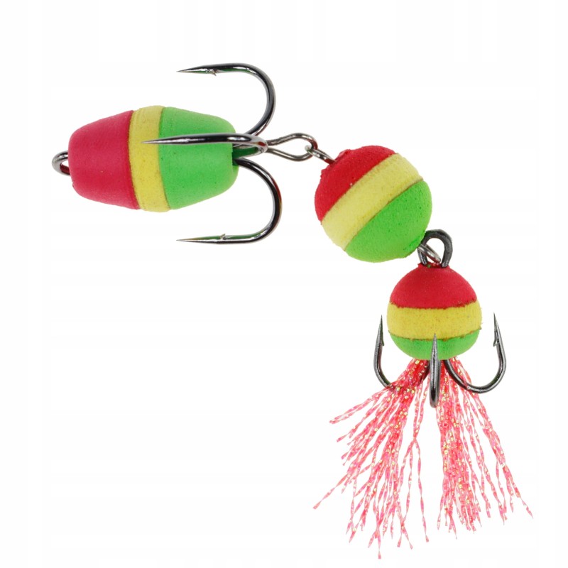 Mandula 9 cm bałwanek 3 części 2 kotwice chwost