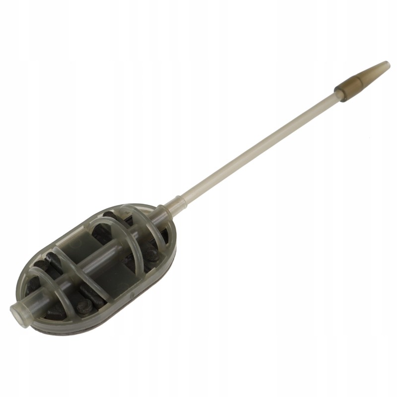 ZHIBO podajnik 50 g Method Feeder dystansowy z lotką