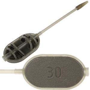 ZHIBO podajnik 30 g Method Feeder dystansowy z lotką