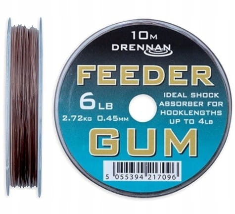 Drennan Feeder Gum 0,45 mm 10 m 6 lb