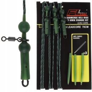 FL zestaw karpiowy Chod Rig Lead Core 70 cm 3 szt